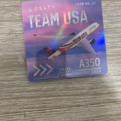 Delta Card Team USA Card Number 63