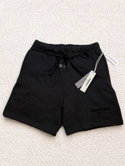 Fear of God Essentials Sweat Shorts Black
