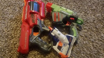 Nerf dart guns