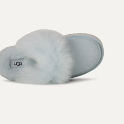 UGG Disquette Chalet slippers in Reef Blue, size US9 