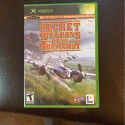 Xbox Game Secret Weapons Over Normandy