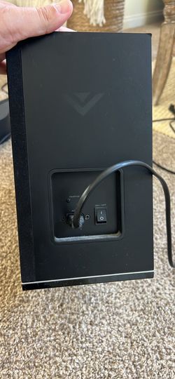 Vizio sound bar and wireless sub