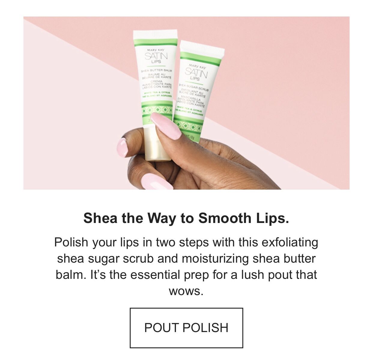 Satin Lips Set, for dry lips. Mary Kay