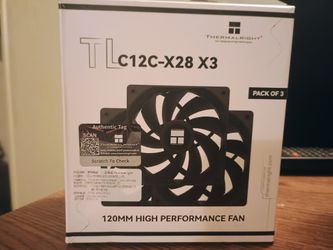 PC Case And CPU Fans (ThermalRight Tl-c12c-x28 - 2 Fans