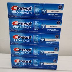 $10 for all. Crest Toothpaste 4.3 oz.