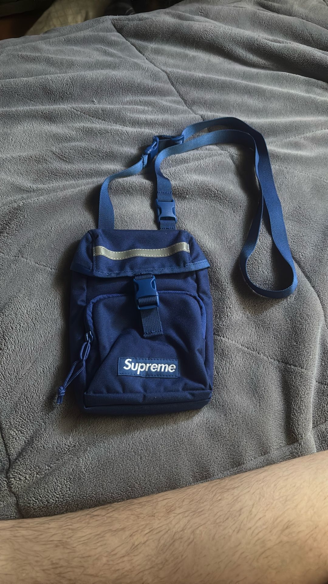 Blue Supreme Fanny Pack
