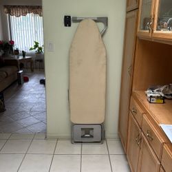 Large Ironing Board With Extra Arm