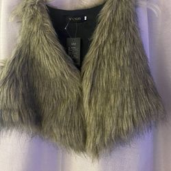 Ladies Fur Vest 