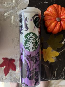 Starbucks glow in the dark cup Halloween
