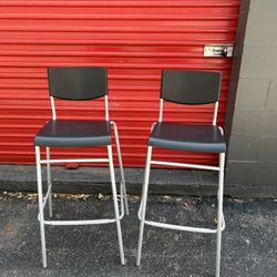 Pair Of  Stools Chairs 