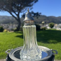 Vintage Silverplated salt and pepper shaker