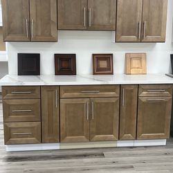 Many Options On Cabinets And Countertops