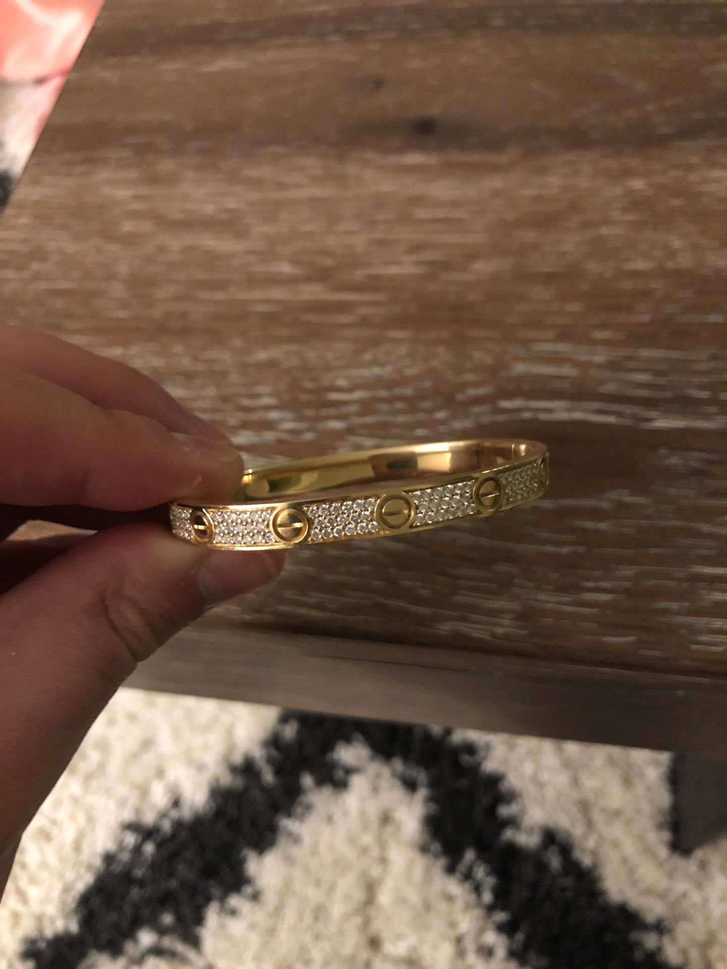Cartier bracelet. Diamonds. Retail 40,000