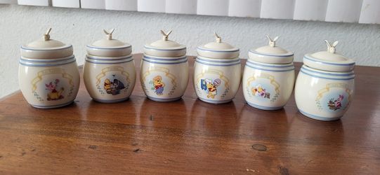The Pooh Pantry Spice Jar Set