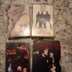 Vintage cassette tapes