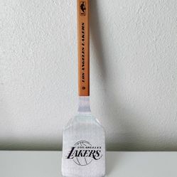 Lakers NBA Basketball Sports Grill Spatula & Bottle Opener Stainless Steel / Wood New