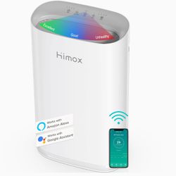 HIMOX HEPA 14 Air Purifiers for Pets Allergies Home Large Room