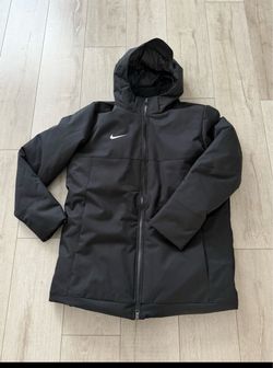 Nike 550 Down Mens Large Parka Winter Coat NFL Football Team Issue Black DJ6526