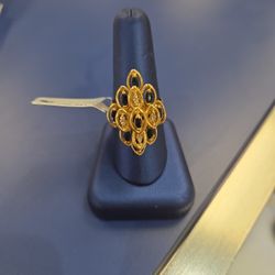 GOLD 14K LADY DIAMOND ZAFIRO 9.5 GR