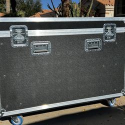 Heavy Duty Utility Trunk On Casters Approx 47x35x27