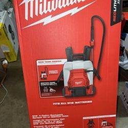 Milwaukee M18 Backpack Sprayer 4 Gallon, Newest Model and Only $275
