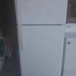 White Fridge Apartment Size