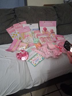 Lot Of Asst Baby Shower Gifts 