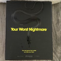 YOUR WORST NIGHTMARE BOARD GAME