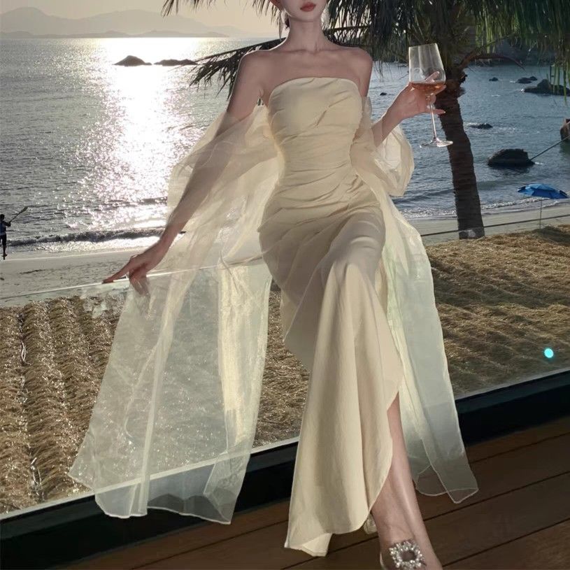 Brand New Strapless Off Shoulder Wedding Gown