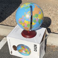 12" Globe Of The World 