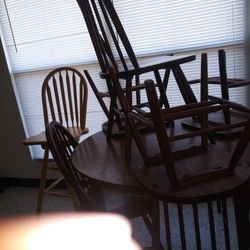 Solid Oak Chairs,NO Picture Board