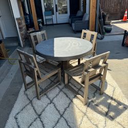Outdoor Table Set 