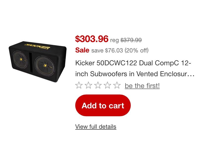 Subwoofer