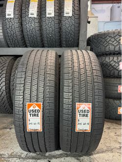 (2) 245/60/18 Goodyear