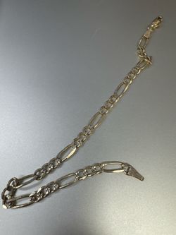 10K Yellow Gold Bracelet - 8.5 in, 6 g
