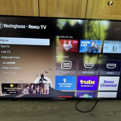 Westinghouse 50” 4K Roku TV