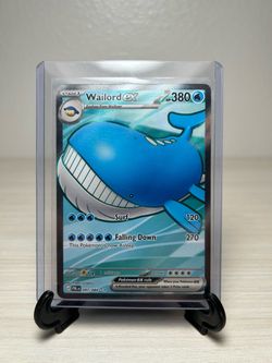 Wailord ex Pokémon Card 097/084 PBL