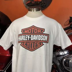 VINTAGE 1998 Harley Davidson T-shirt Large Men 25 Years Old, MADE  in USA
