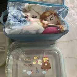 Lunch Bags And Lunch Box $3 Ea