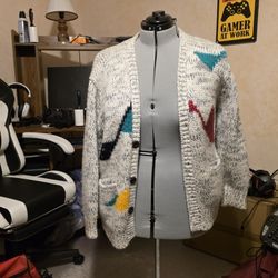 Hand Knit Cardigan 