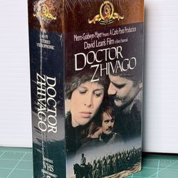 DOCTOR ZHIVAGO (VHS, 1988) NEW, Sealed