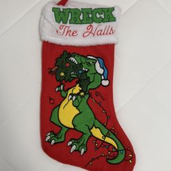 dinosaur stocking 