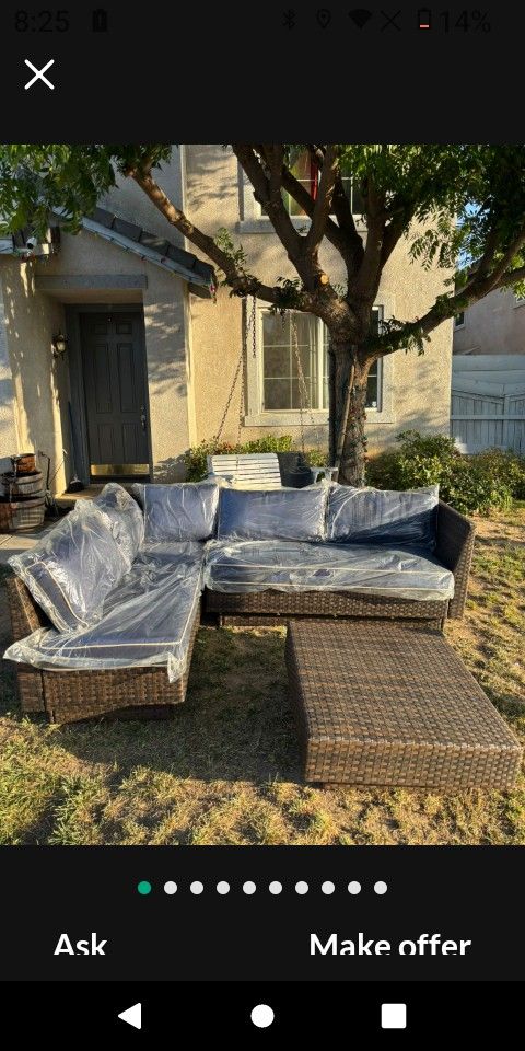 Brand New Patio High Quality Patio Set Costco Quality Sunbrella Quality Cushions Brand New 🆕🚛🚚✈️🆕