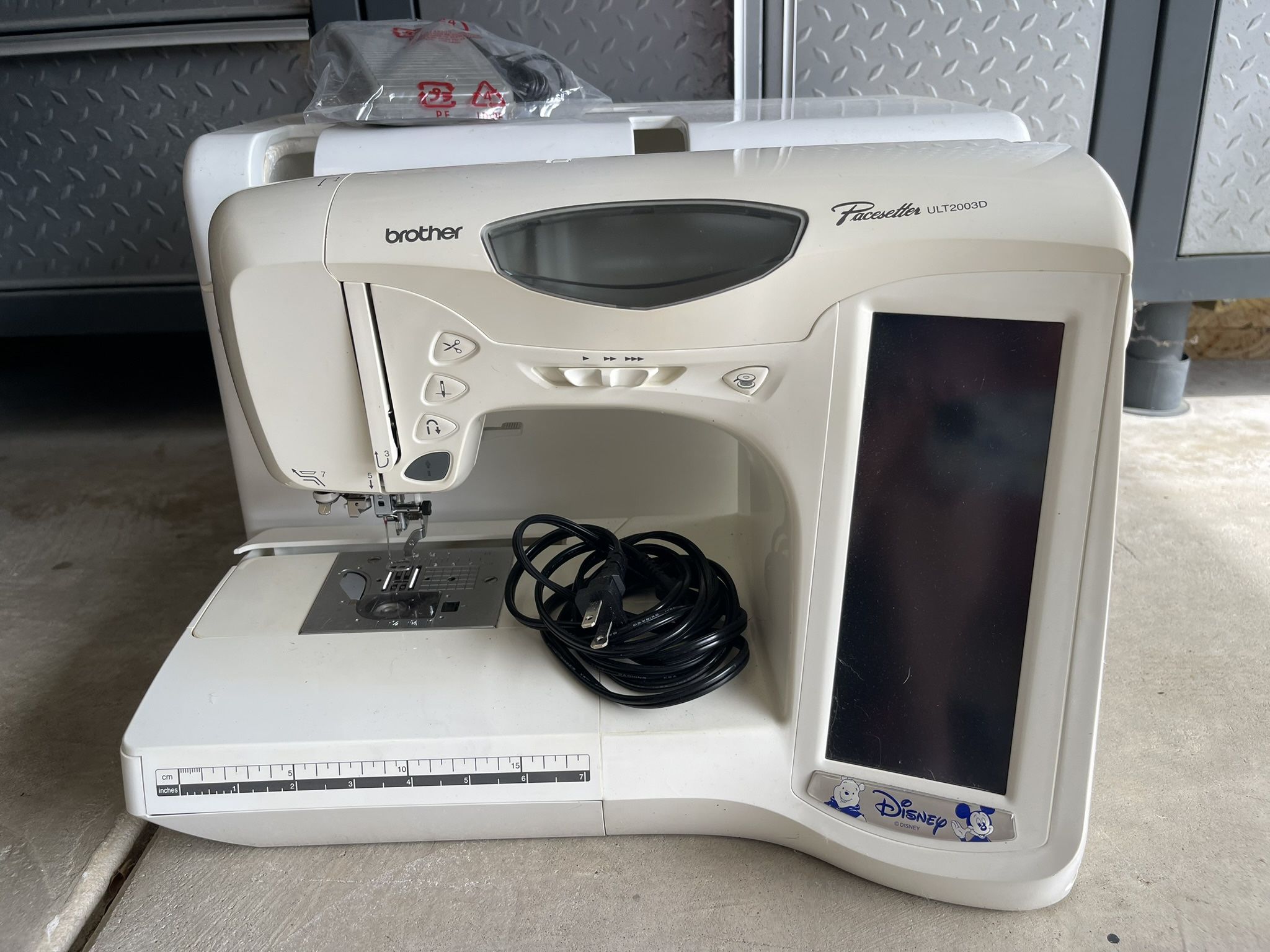 Pacesetter Embroidery Machine