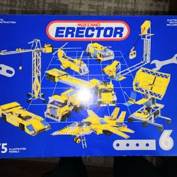 Vintage 90s Meccano Erector set #6.... see description