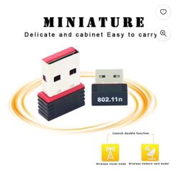 Mini USB WiFi Dongle 802.11 B/G/N Wireless Network best For Laptop Adapter 