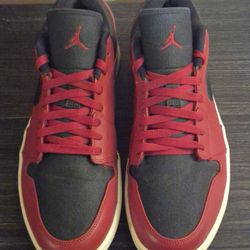 Jordan 1 Retro Low "Gym Red" - Mn (Sz 12)