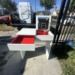 White IKEA Make Up Vanity 