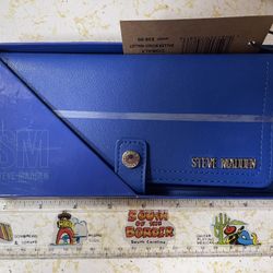 Steve Madden Blue Wallet - New