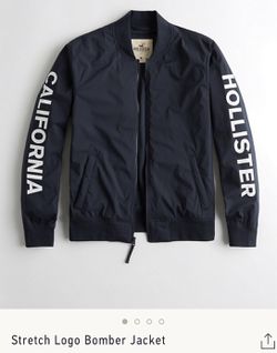 New Hollister Bomber Jacket, Medium Large Size for Sale in San Diego, -